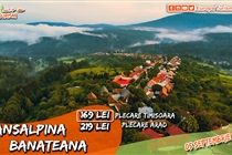 Excursie toamna • 1 zi • Muntii Banatului • Sâmbătă 5 Septembrie  2026 • 159 Lei cu  plecare din Timișoara și 219 Lei cu plecare spre Arad