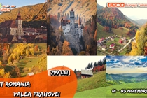 Circuit Valea Prahovei: Sibiu • Făgăraș • Brașov • Bran • Râșnov • Sinaia • 3 zile (Vineri 1 Noiembrie - Duminică 3 Noiembrie) • 799 Lei • Plecare din Timisoara, Arad si Deva