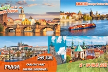 CIRCUIT VARA Cehia: Praga • Karlovy Vary • Dresda (Germania) • 4 zile (Joi 21 - Duminică 24 Iulie) • 249 Eur. Plecare din Timisoara si Arad
