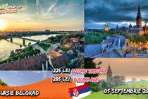 Excursie Belgrad • Sâmbătă 5 Septembrie 2026 • 225 Lei plecare din Timișoara și plecare Arad • 285 Lei