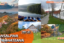 Excursie de vara • 1 zi • Munții Banatului • Marți 1 Iunie • 149 Lei • Plecare din Timisoara • GRATUIT PRANZ CU GULAS