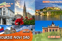 Excursie NOVI SAD • 1 zi  • Sâmbătă • 8 Iunie • 199 lei/loc  • Plecare din Timisoara