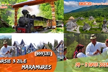 Excursie UNICĂ in Maramures 3 zile (Vineri 09  - Duminica 11 Iunie) - 899lei/pers -  Plecare din Timisoara, Arad