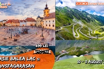 Excursie UNICAT la Sibiu & Transfăgărăsan & Bâlea Lac • 2 zile (Sâmbătă 10 August - Duminică 11 August) • 699 Lei • Plecare din Timisoara si Arad