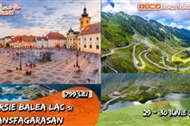 PROMOTIE •  Excursie UNICAT la Sibiu & Transfăgărăsan & Bâlea Lac • 2 zile(Sâmbătă 29 Iunie - Duminică 30 Iunie) • 799 Lei • Plecare din Timisoara si Arad