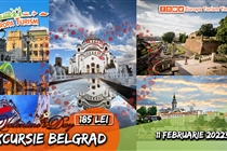 Valentine's Day 2023 • Excursie 1 zi la Belgrad • Sâmbătă 11 Februarie • 185 Lei • Plecare din Timisoara